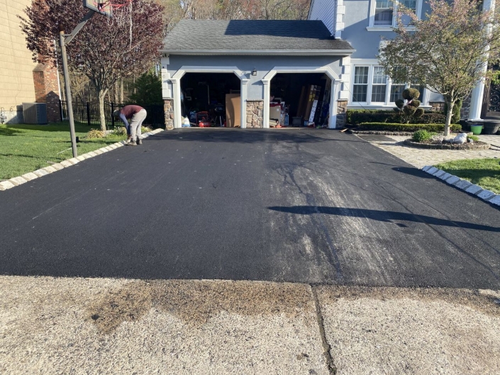 Asphalt Resurfacing driveway Belgium block Marlboro NJ Pave Rite Paving